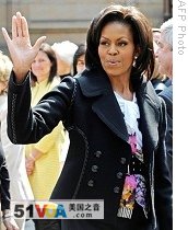 Michelle Obama Enchants Europe
