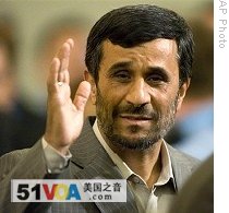 Iran TV: Ahmedinejad Welcomed Home After Geneva Speech