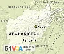Afghanistan map highlighting Kandahar eng 210