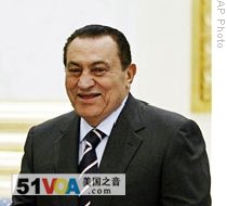 Egyptian President Hosni Mubarak, (File)