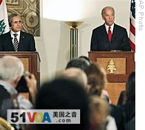 Biden Meets with Lebanese Leaders in Beirut