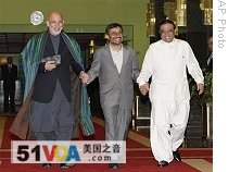 Afghan, Pakistani, Iranian Presidents Meet in Tehran