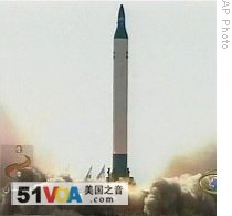 This image made from television broadcast Wednesday, 20 May 2009 by the Iranian television station, IRIB, is said by them to show the launch of a Sejil-2 surface-to-surface missile