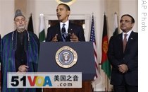 Obama: Afghanistan, Pakistan Committed to Fighting Terrorism