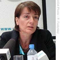 Amnesty International researcher in Russia, Friederike Behr