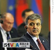 Turkish Pres. Abdullah Gul attends energy summit 'Natural Gas for Europe. Security and Partnership' in Sofia, 24 Apr 2009