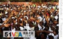 Electoral Officials Distributing Ballots for Guinea Bissau Vote