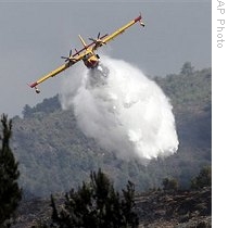 Wildfires Plague Southern Europe, Mediterranean Islands 