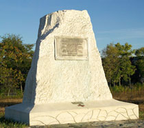 Clara Barton monument at Antietam