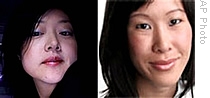 These undated photo show American journalists Laura Ling, right, and Euna Lee (File)