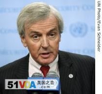 U.N. humanitarian affairs chief John Holmes, 25 Feb 2008