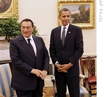 Obama, Mubarak Optimistic About Mideast Peace Process