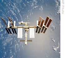 A NASA image of the International Space Station as seen from Space Shuttle Endeavor (File)