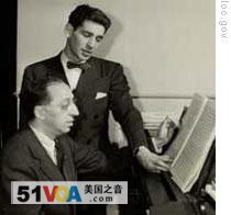 Aaron Copland and Leonard Bernstein