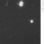 Hubble's first ever image