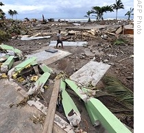 Pacific Island Nations Dig Out From Tsunami