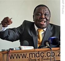 Zimbabwe's MDC Disengages from Ministries, Executive Duties