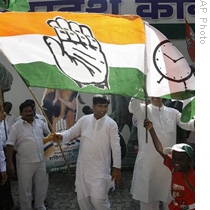 India's Ruling Congress Party Emerges Victorious in Key State Elections 