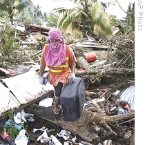 Samoans Wait for Aid, Start Rebuilding