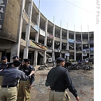Suicide Bomber Kills 35 People Near Pakistan's Army Headquarters