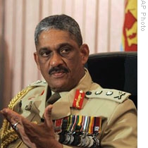 Retiring Sri Lankan Gen. Contends Gov. Politicians Planted Coup Rumors