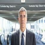 George Clooney in scene from Up In The Air