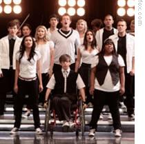 Cast members of 'Glee'