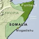Somalia, Puntland map