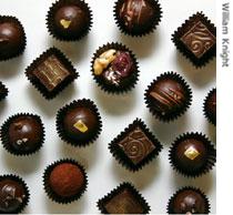 Examples of Jane Morris' chocolate creations