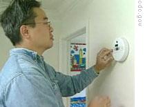 Installing a CO detector