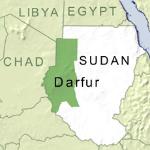 Sudan, Darfur map