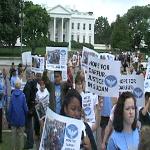Washington DC Marchers Protest Darfur Genocide