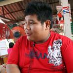 Jakapong Saengkum, a deejay at We Love Udon, a red shirt radio station in the city of Udon Thani