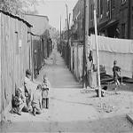 Washington, D.C.'s poor people eked out an existence in the places like De Frees Alley, photographed in 1941. They were underground in the metaphorical, not literal, sense.