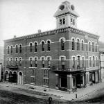 This is Deadwood City Hall, pretty fancy digs for the frontier, in 1890, less than a year after South Dakota became a state.