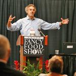 Woody Tasch talks about the slow money movement at a meeting of specialty food entrepreneurs.
