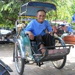 The association's oldest member,  Oum Sok, 75,  began working as a cyclo driver at age 18. He says the city has become very expensive over the years, making it much harder to earn a living.