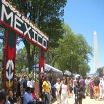 Visitors exploring this year's Smithsonian Folklife Festival