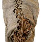 Leather shoe, an estimated 5,500 years old
