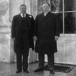 William Howard Taft with Theordore Roosevelt