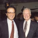 James Zogby and President Jimmy Carter