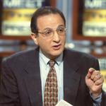 Arab American Institute founder James Zogby appearing on the NBC Sunday television news program, 'Meet the Press.'