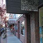 Front Street in Woodburn is lined with businesses which cater to Hispanics.