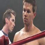 Left to right: Christian Bale plays Dicky Eklund and Mark Wahlberg plays Micky Ward in THE FIGHTER. 