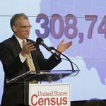 Census Bureau Director Robert Groves announces the official count of the nation's population.
