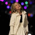 Jackie Evanko sang at the National Christmas Tree lighting ceremony with President Barack Obama and his family in Washington.