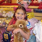 Ashlee Smith was named one of Build a Bear Workshop Company's 'Huggable Heroes' for her dedication to helping children. 