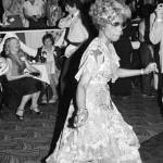 Congresswoman Shirley Chisholm enjoys herself on the dance floor at the famous Copacabana club in New York
