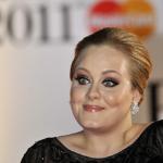 Singer Adele arrives at the Brit Awards in London last month