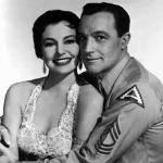 Cyd Charisse and Gene Kelly combined their singing and dancing talents in the movie 